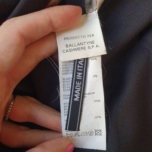 Blazer Ballantyne cashmere S.P.A.